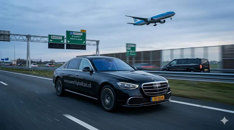 Zakelijke taxi Enschede Schiphol
